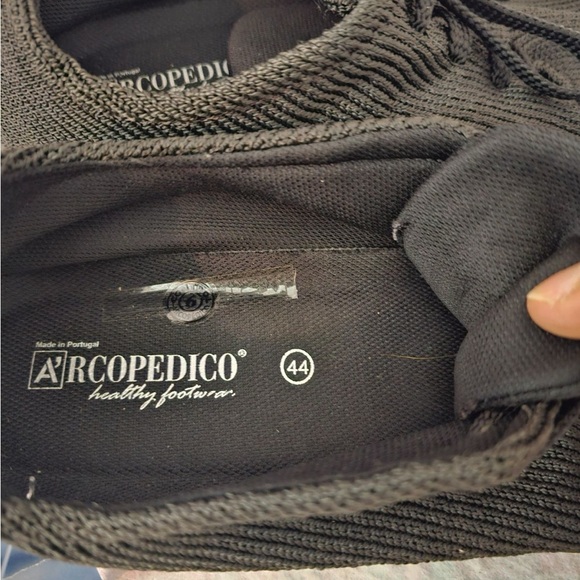 Arcopedico Shocks LS Sneaker Black Women’s 13M / EU 44 - Picture 3 of 3